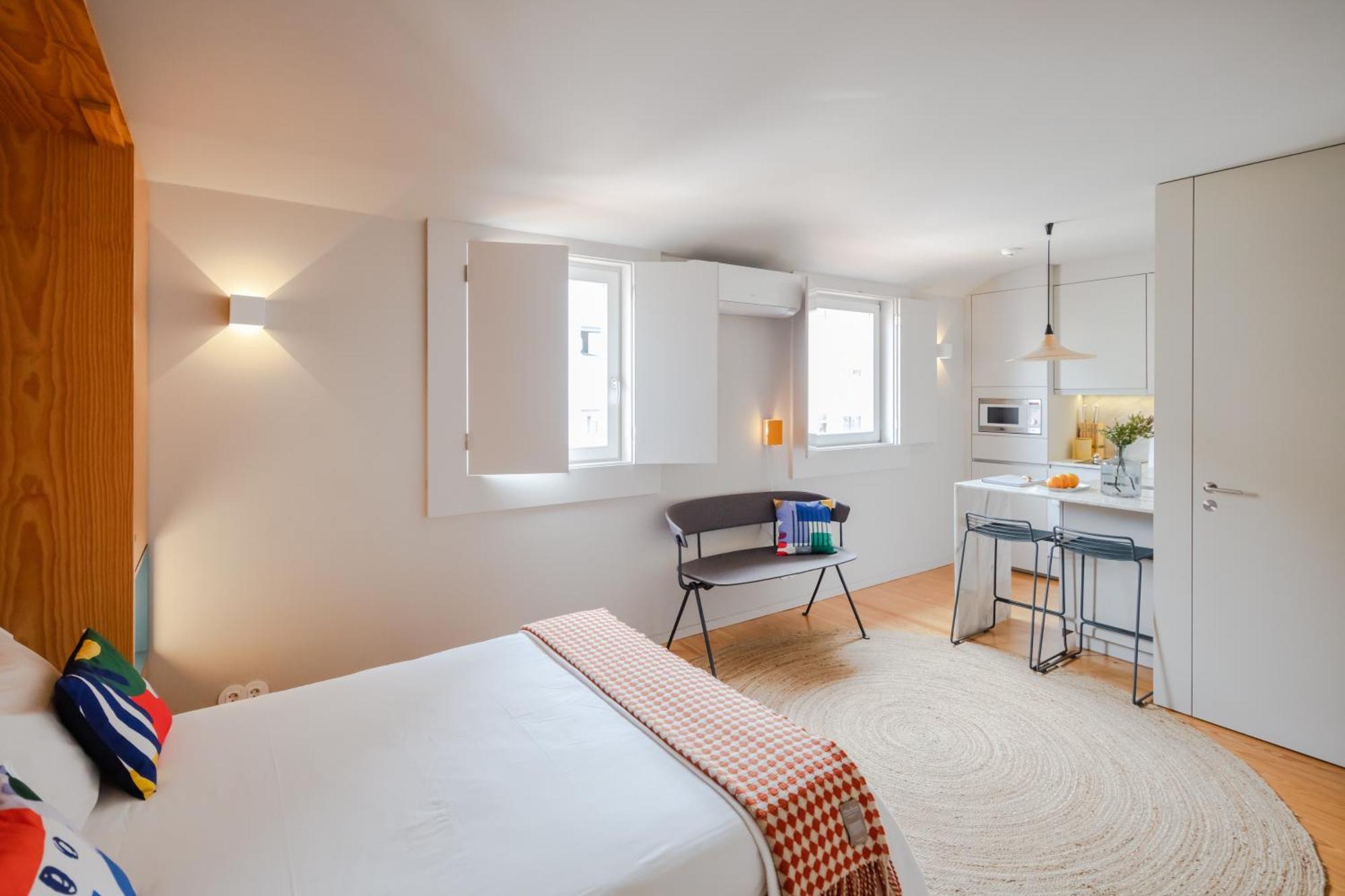 Baumhaus Serviced Apartments Porto Zimmer foto